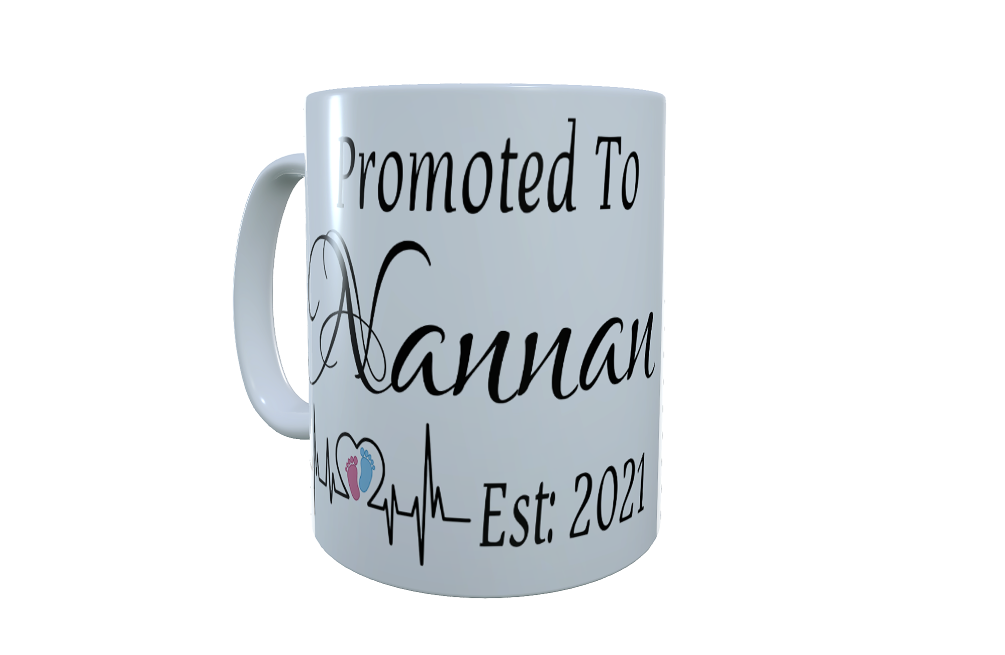 Nannan Personalised Ceramic Mug, Promoted To Nannan Coffee Mug